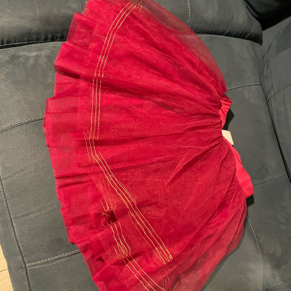 Disney burgundy tutu Skirt